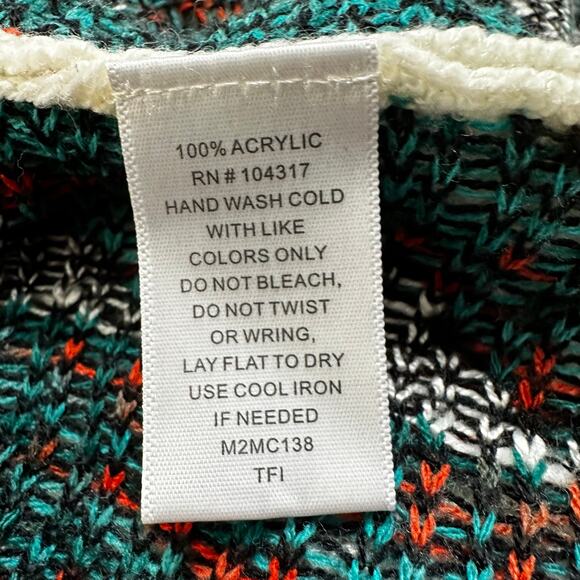 Allison Brittney Womens Cardigan Duster‎ Sweater Size XL Native Western Bohemian - Picture 6 of 7